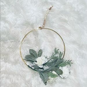 Gold Floral hanger